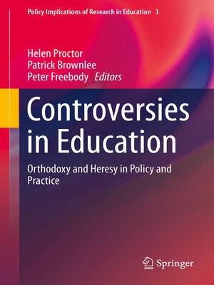 cover image of Controversies in Education